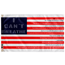 Load image into Gallery viewer, I Can&#39;t Breathe Wall Flag 3&#39; x 5&#39;
