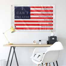 Load image into Gallery viewer, I Can&#39;t Breathe Wall Flag (36&quot;x60&quot;)
